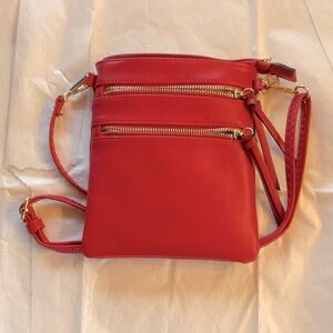 Cute Cherry Red Purse - New- never used